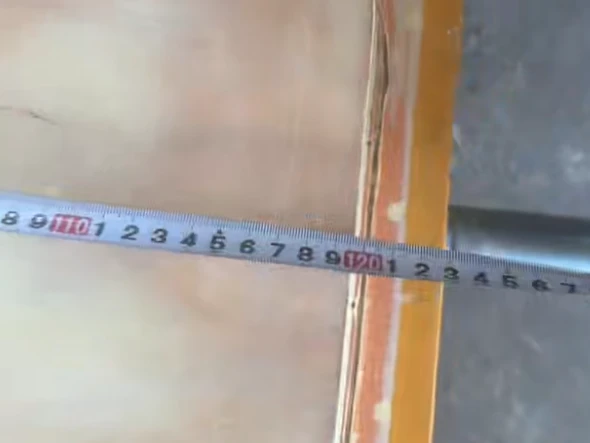 Original mold dimension Original mold dimension